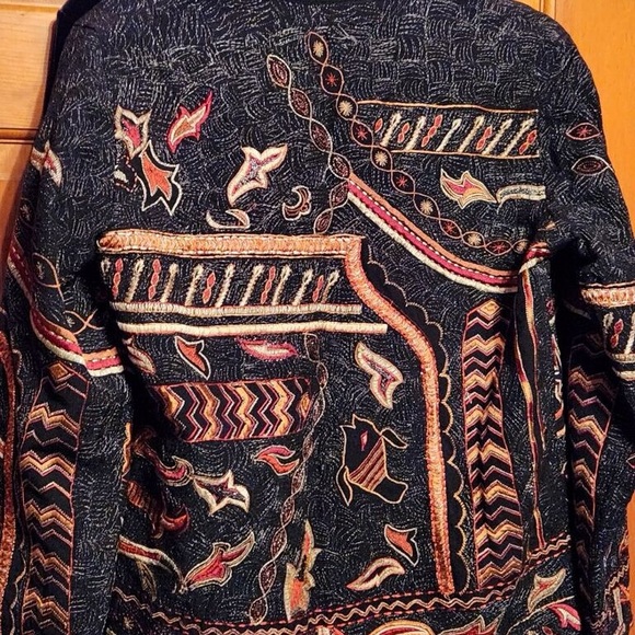 Chico’s Embroidered Jacket - Picture 3 of 3